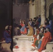 Jean Auguste Dominique Ingres, Jesus among the Scribes (mk04)